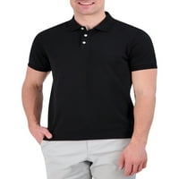 Majice za dječake Modne jednostavne Ležerne s poluotvorenim ovratnikom i obrubom dugih rukava jednobojni vrhovi dugih rukava