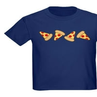 - Slatka majica s kriškama pizze-tamna majica za djecu